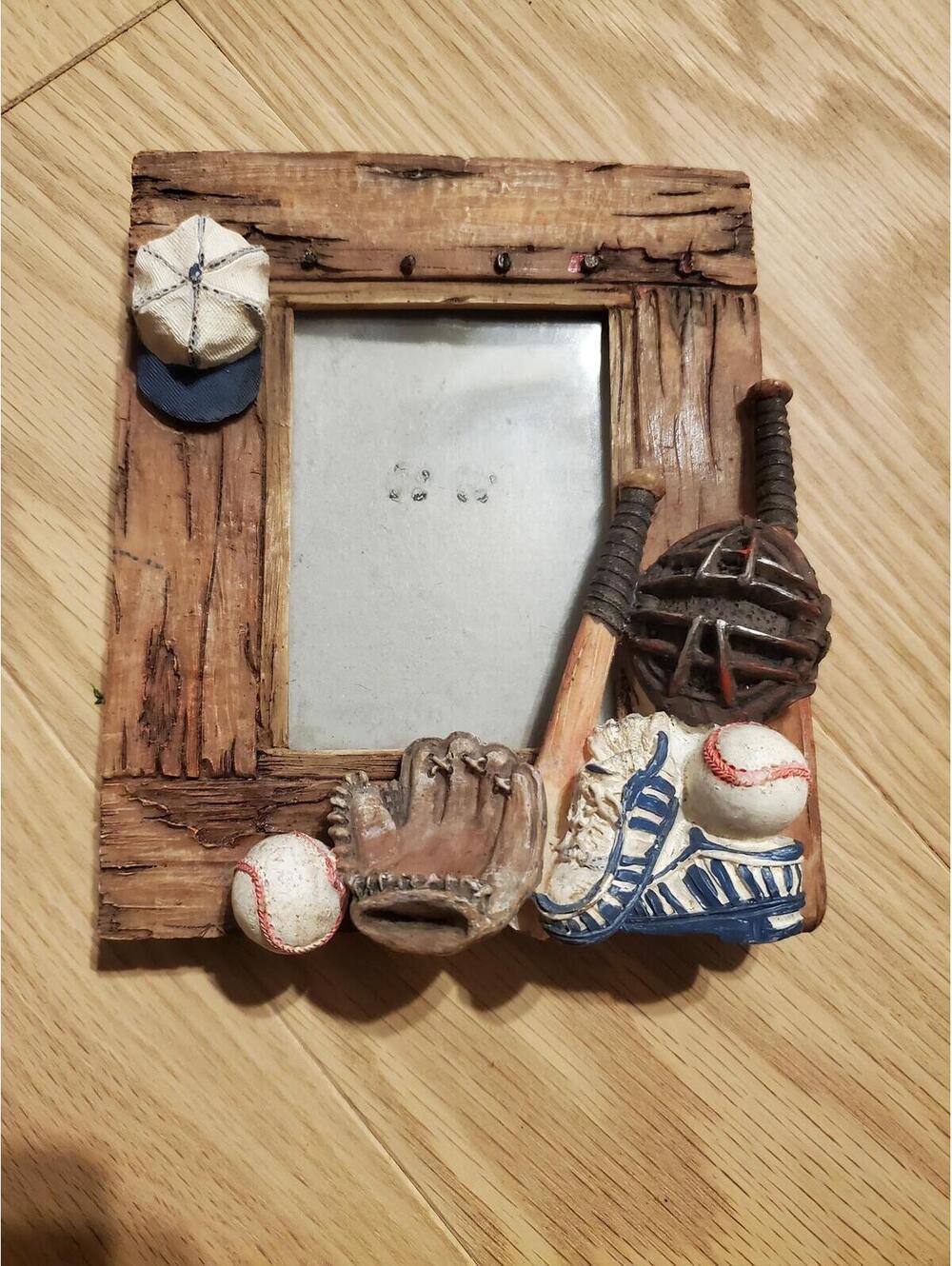Baseball Themed Decorative Photo Frame